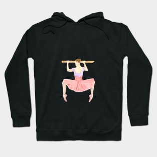 Ballerina at The Barre Hoodie